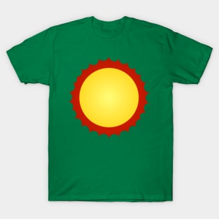 Kryptonian House of El sun logo from Jor-El T-Shirt